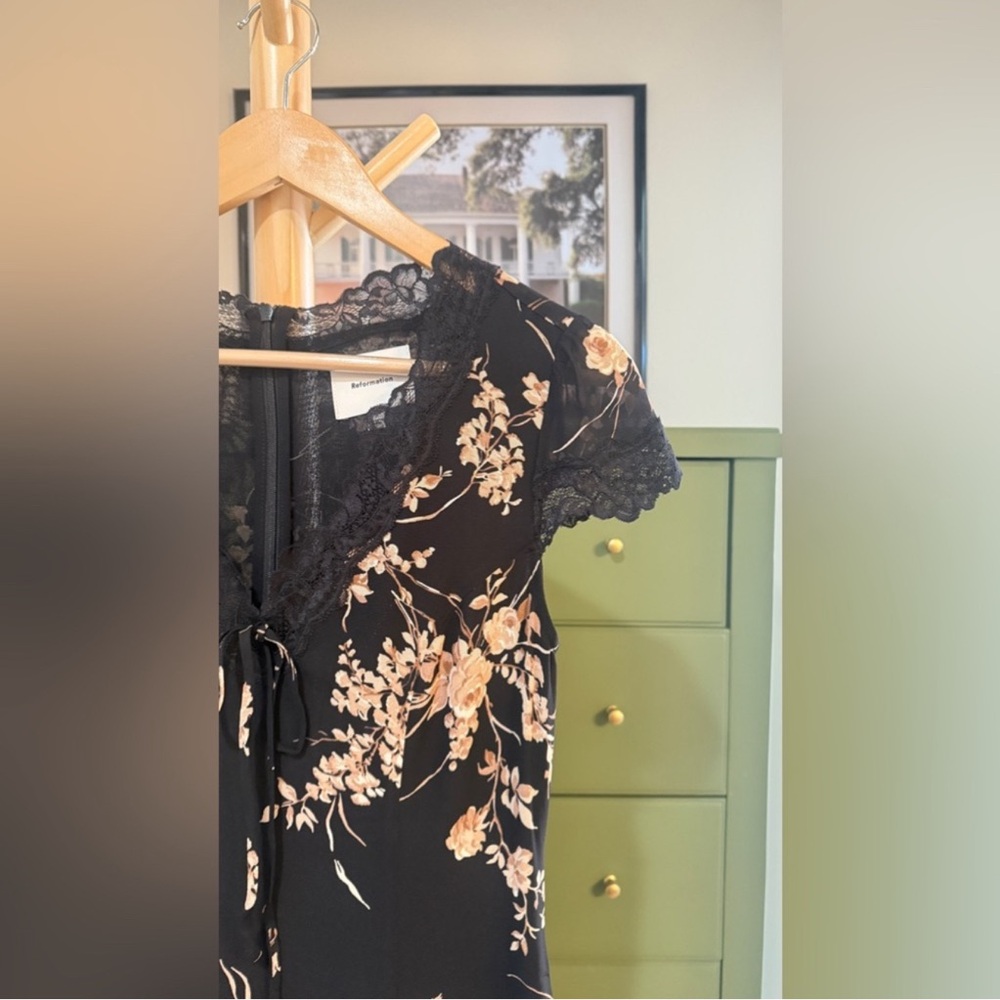 Reformation Tiffie Midi Dress, brand new, never worn, no flaws. - Picture 12 of 14